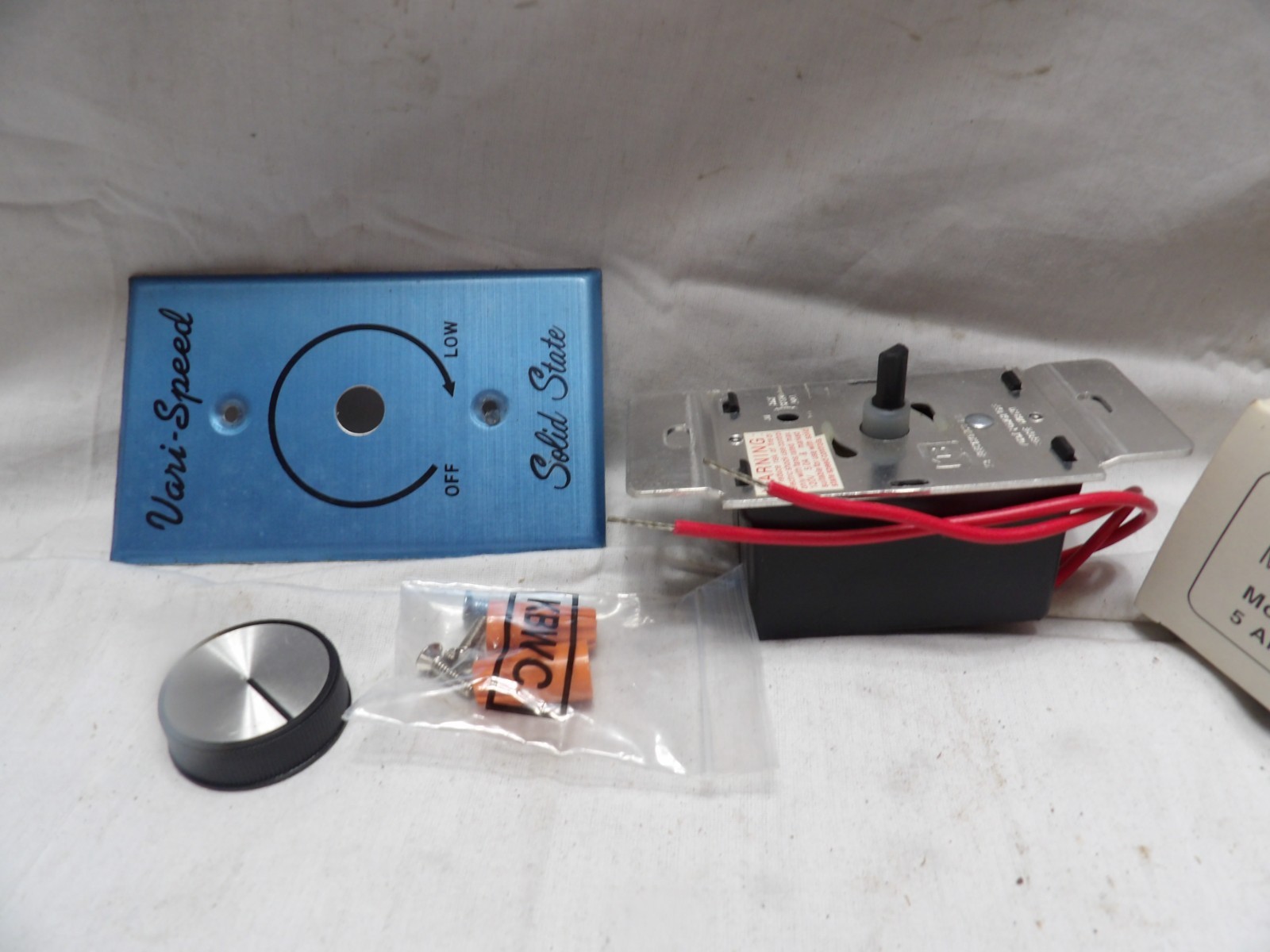 Solid State Motor Speed Control Model KBWC-15K