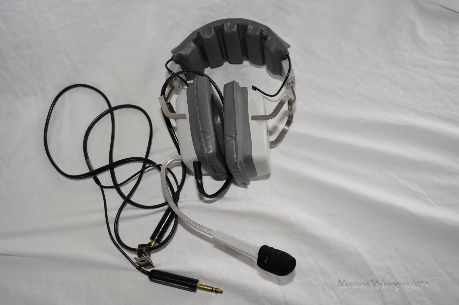 Telex E-951 Aviation Headsets Pair Dual Plug With Original Boxes And Paperwork