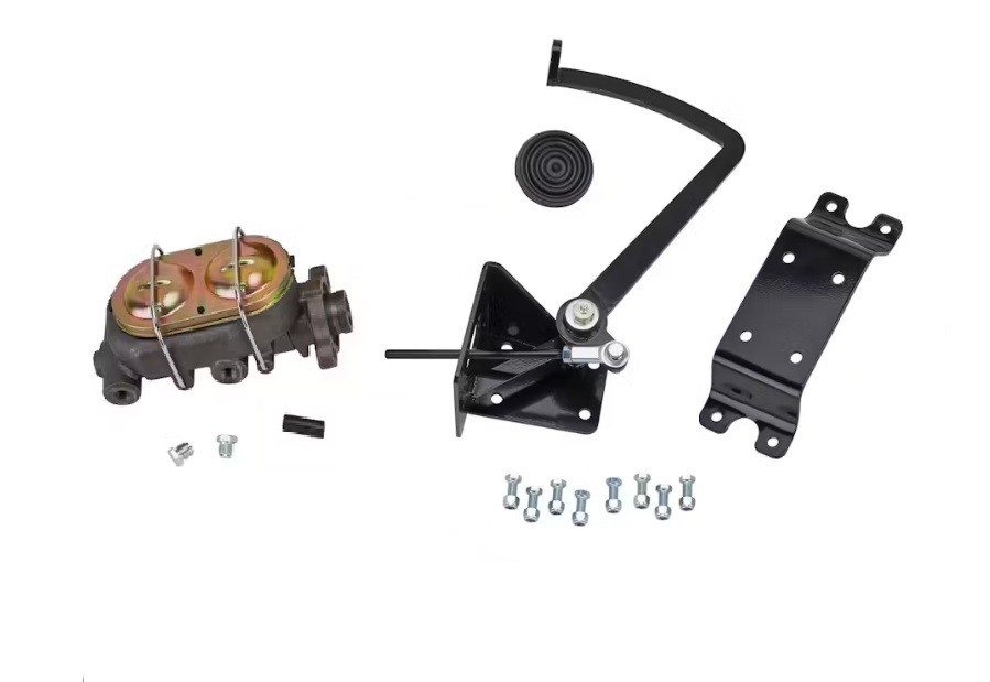 For 1928-1931 Ford Model A Frame Mount Pedal Assembly W/Manual Master Cylinder