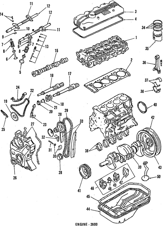 Genuine Mitsubishi Valve Springs MD073398