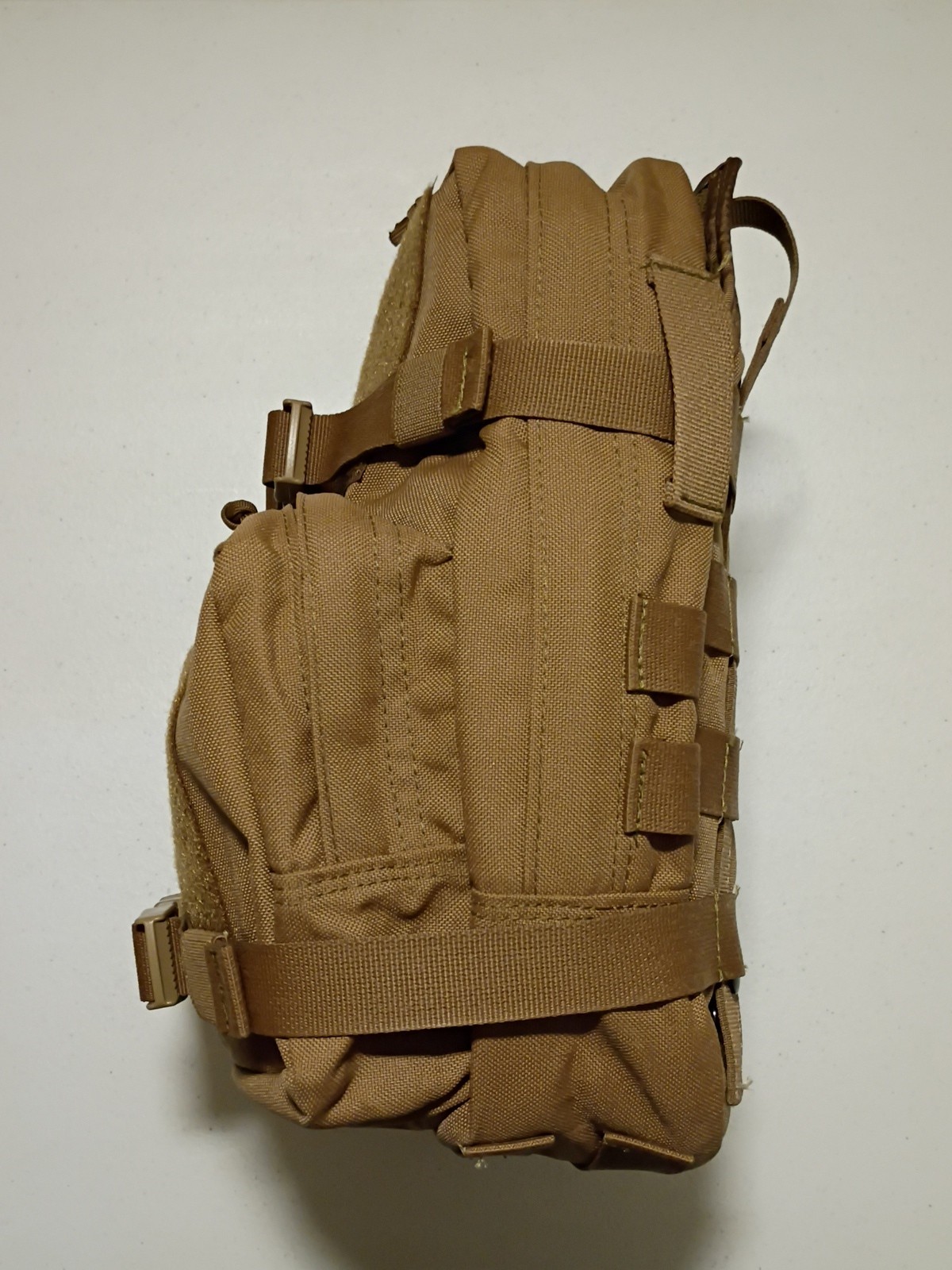 Plate Carrier Back Assault Panel Pack (fits Camelback) Coyote Brown -Made in USA