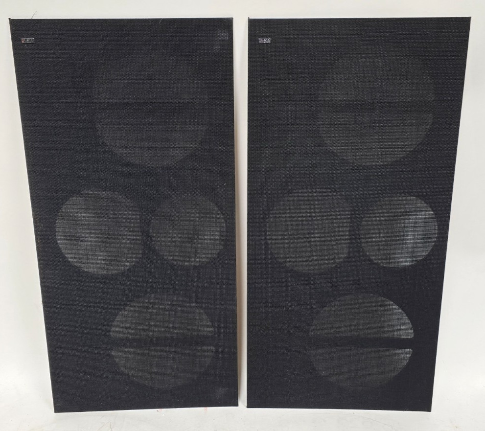 OEM Pair of Beovox Speaker Grills Covers for 4700 Bang Olufsen Denmark Free S&H