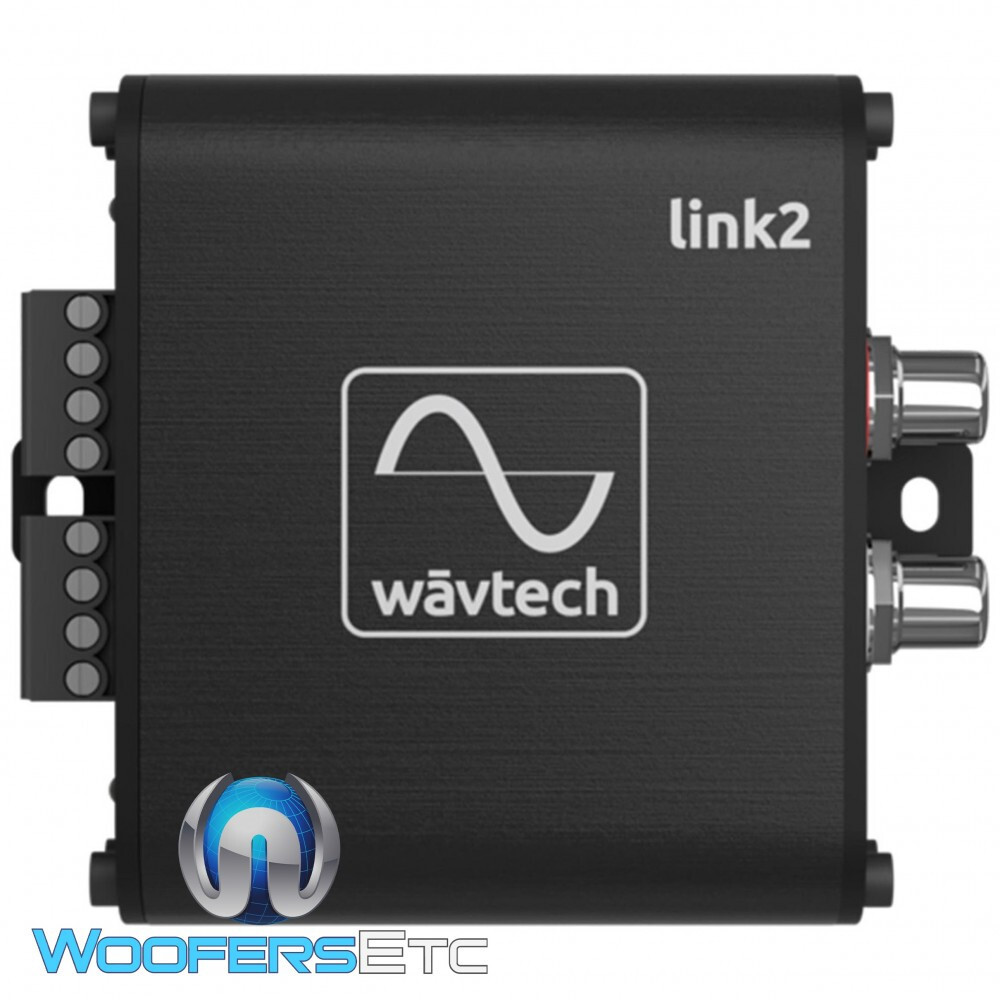 open box WAVTECH LINK2 2-CHANNEL LINE OUTPUT CONVERTER 40V INPUT 10V OUTPUT