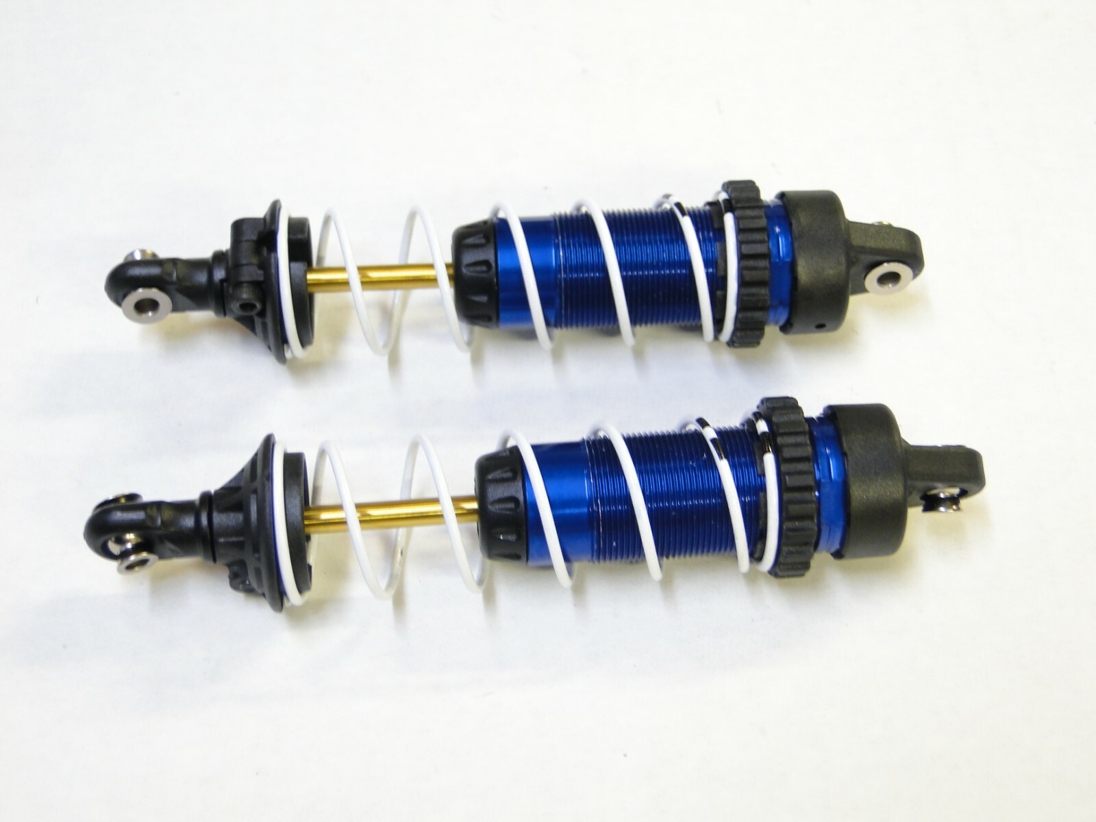 NEW TRAXXAS SLASH 1/10 4X4 Shocks Rear Lower CG GTR Blue ULTIMATE STAMPEDE RF22