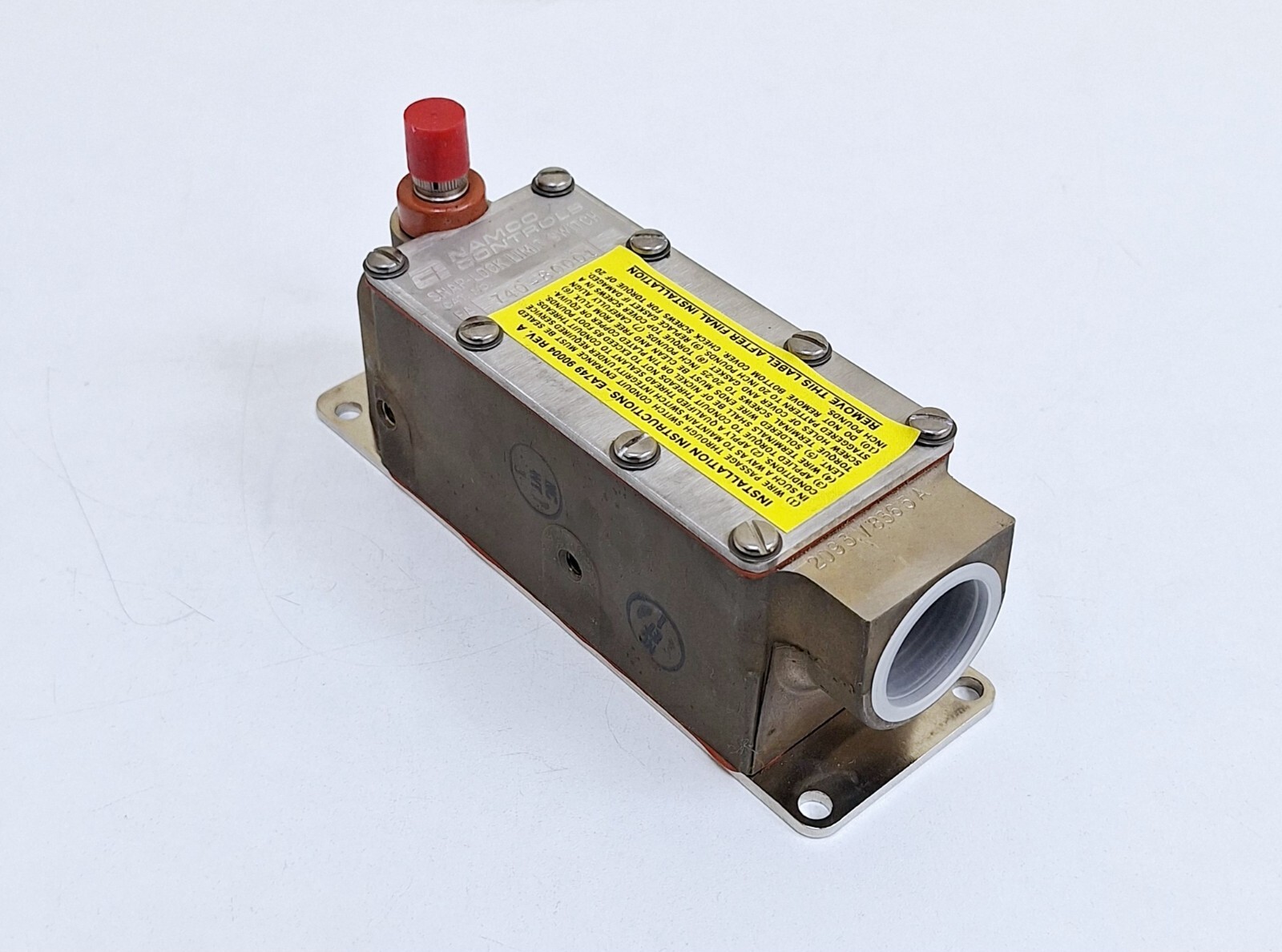 Namco Controls EA-740-80001 Snap-Lock Limit Switch