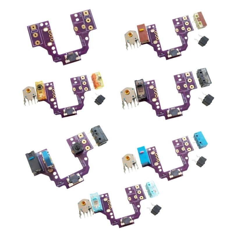 Precise Mouse Microswitch Button Board Dustproof For Superlight Mouse