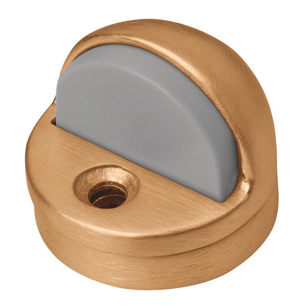 ROCKWOOD 441CU.10 Dome Door Stop,Floor Mount,Satin Bronze 3HHY7