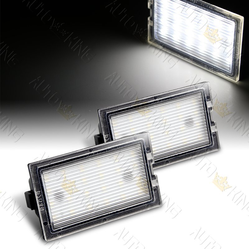 SUPER WHITE LED LICENSE PLATE LIGHTS LAMP FIT RANGE ROVER SPORT LR2 LR3 LR4 L320