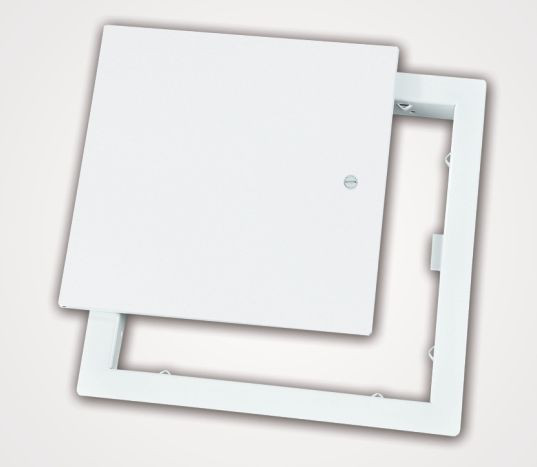 16" X 16" System B10 Metal Access Panel -White Powder Coat with Screwdriver Lock