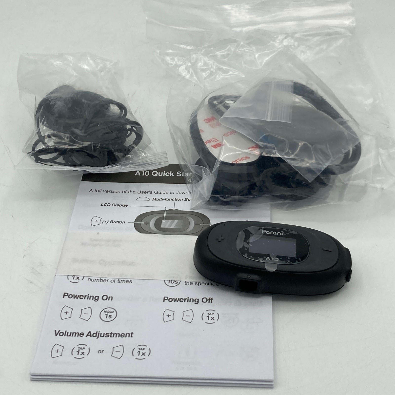Sena Parani A10 Intercom Headset for Motorcycles (Wired Mic)