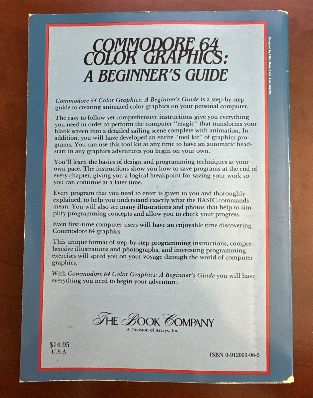 Commodore 64 Color Graphics A Beginners Guide User's Guide 1984