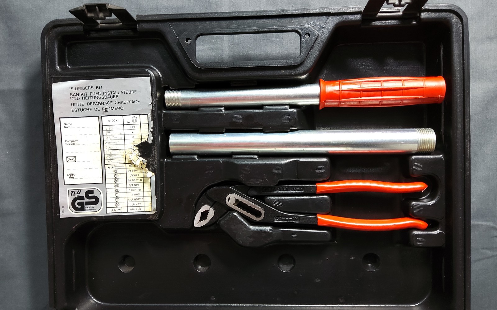 Super Ego Plumbers Kit 9 Pcs