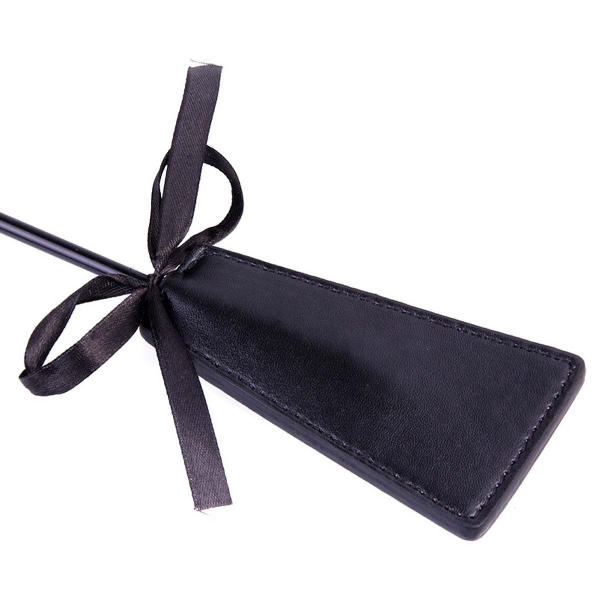 Vivilover Feather Tickler and Leather Slapper Costume Accessory Black