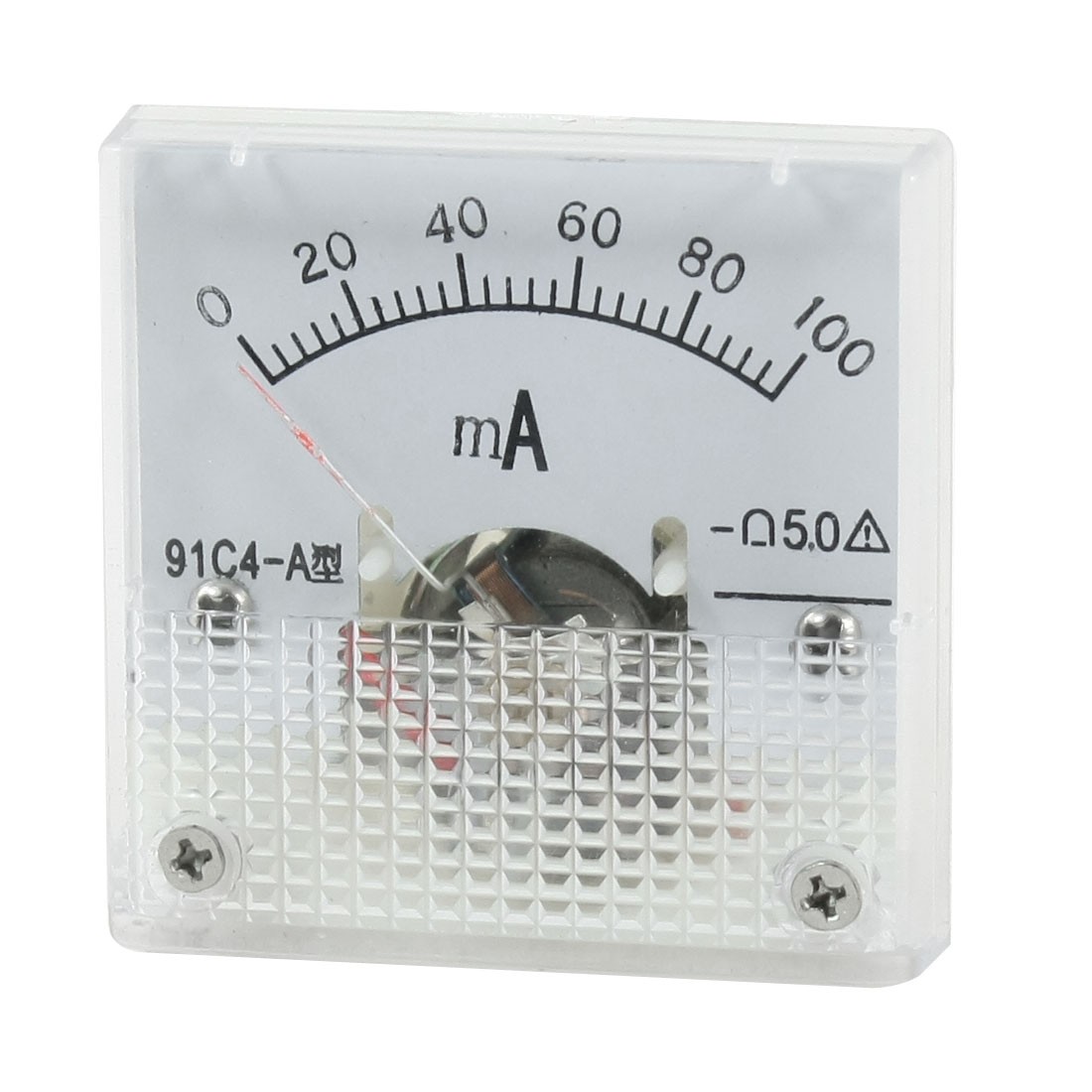DC 0-100mA Analogue Ampere Panel Meter Measurement Tool 91C4
