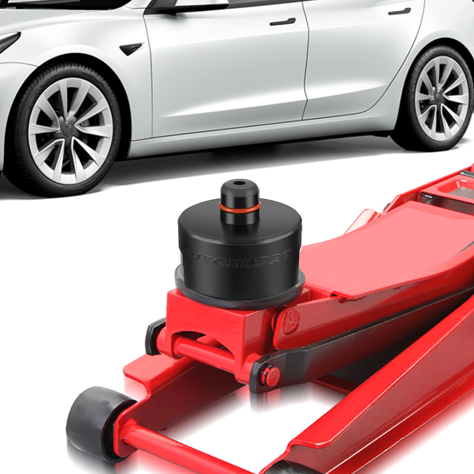 Car Jack Pad Stand Axle Adapter Lifting Protector For Tesla Model 3 S X Y Rubber