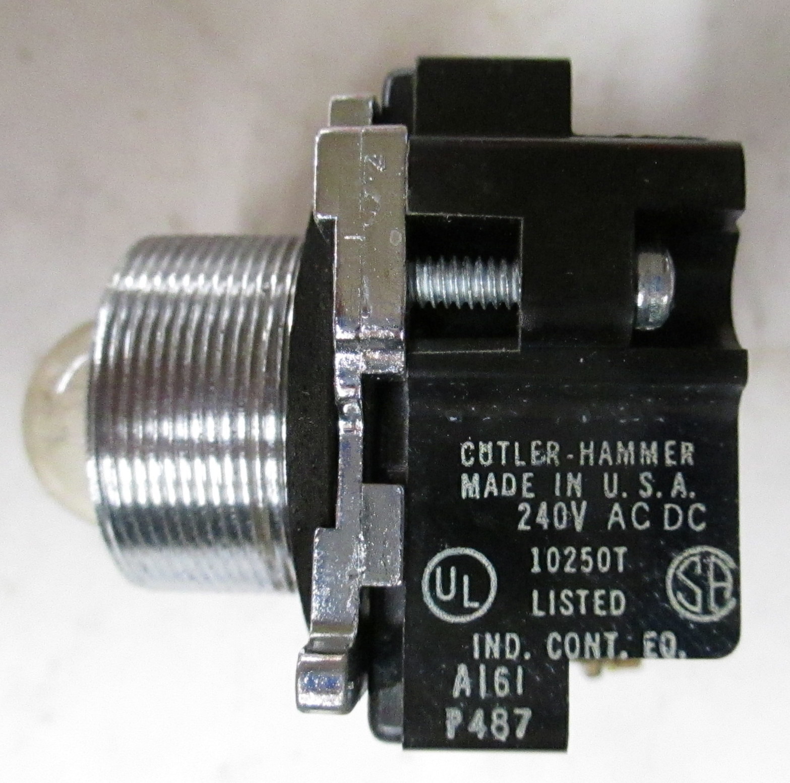 Cutler-Hammer 10250T202H New Type Indicator Light
