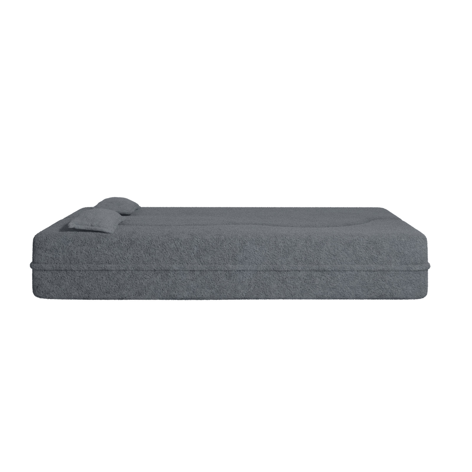 Modern Floor Sofa ,Convertible Sleeper Sofa Bed,15" Full Size Folding Ma