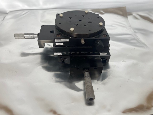 PARKER CR4421 XY Positioning Stage / ROTARY 0-360' MODEL 10001 STAGE