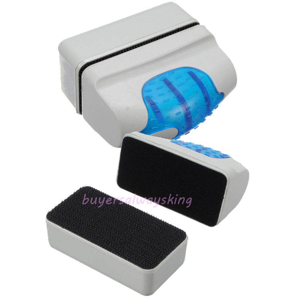 Magnetic Clean Brush Aquarium Fish Glass Tank Algae Cleaner Scrubber Float E