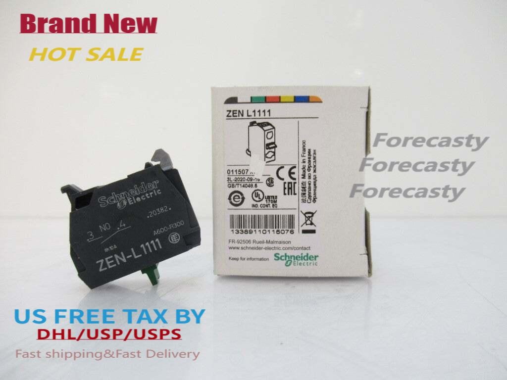 Schneider Electric ZENL1111 Single Contact Block, Sold By Unit US Free TAX