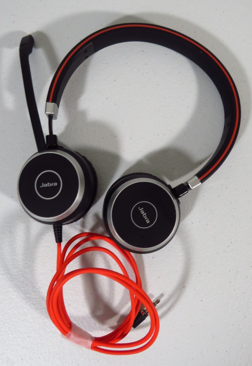 Jabra Evolve 40 UC Optimized Professional Wired Mono Headset - Black