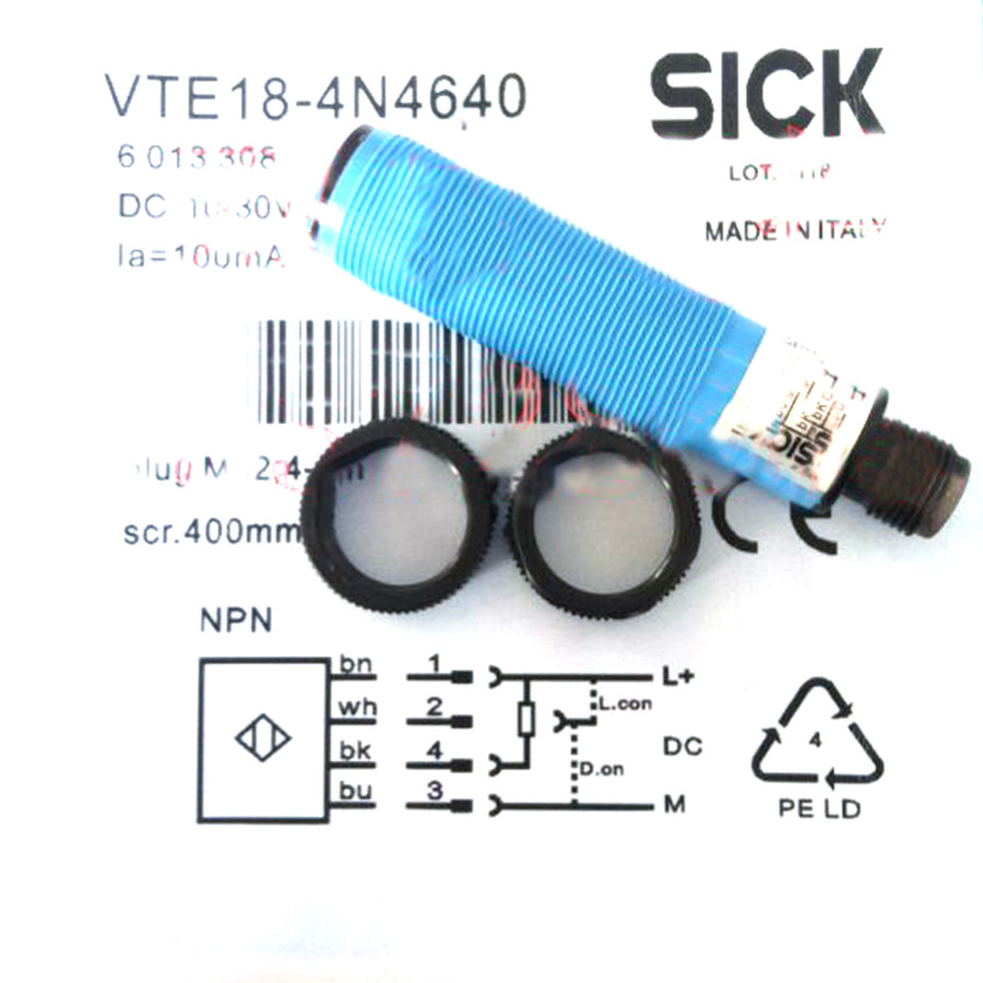 SICK VTE18-4N4640 Photoelectric proximity sensor NPN New✦Kd