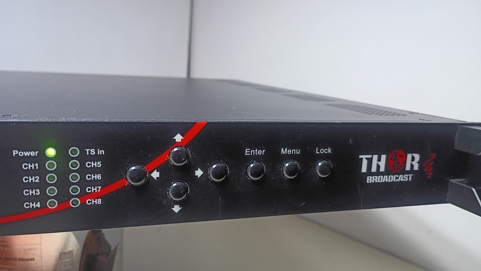 Good Working Thor H-8HD-EMS 8HD-SDI Broadcast Encoder IPTV Streamer & ANSI Out