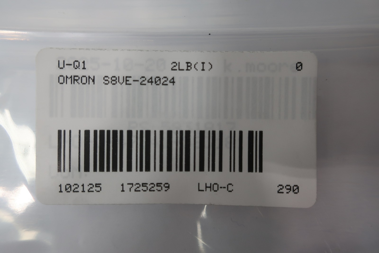 Omron S8VE-24024 Power Supply Module 24v-dc 10a