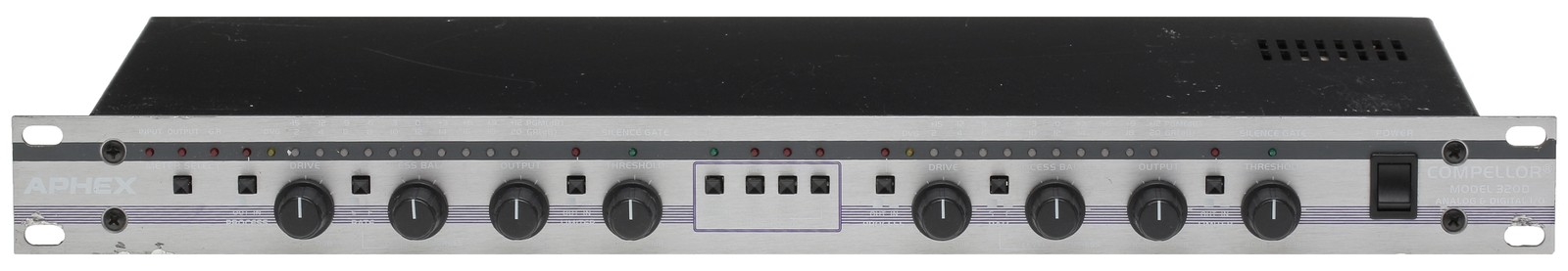 Aphex 320D Compellor AES/EBU Digital Audio Compressor AGC Automatic Leveler 320
