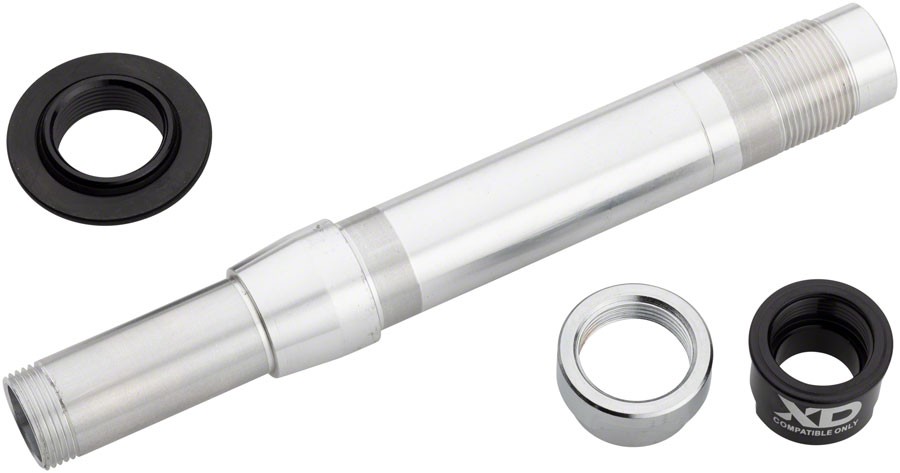 Axle Kits - SRAM Complete Rear Axle Assembly Kit with Axle, Threaded Lock Nuts,