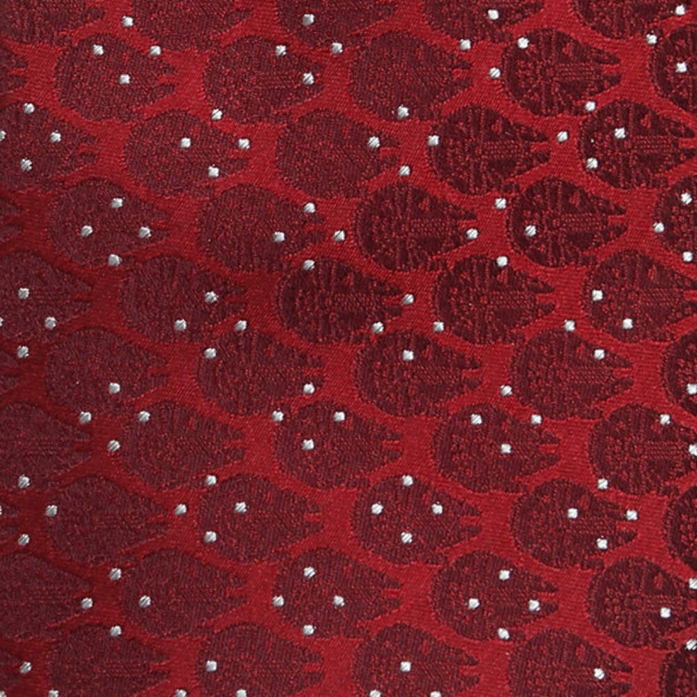 Star Wars Millennium Falcon Red and White Dot Tie