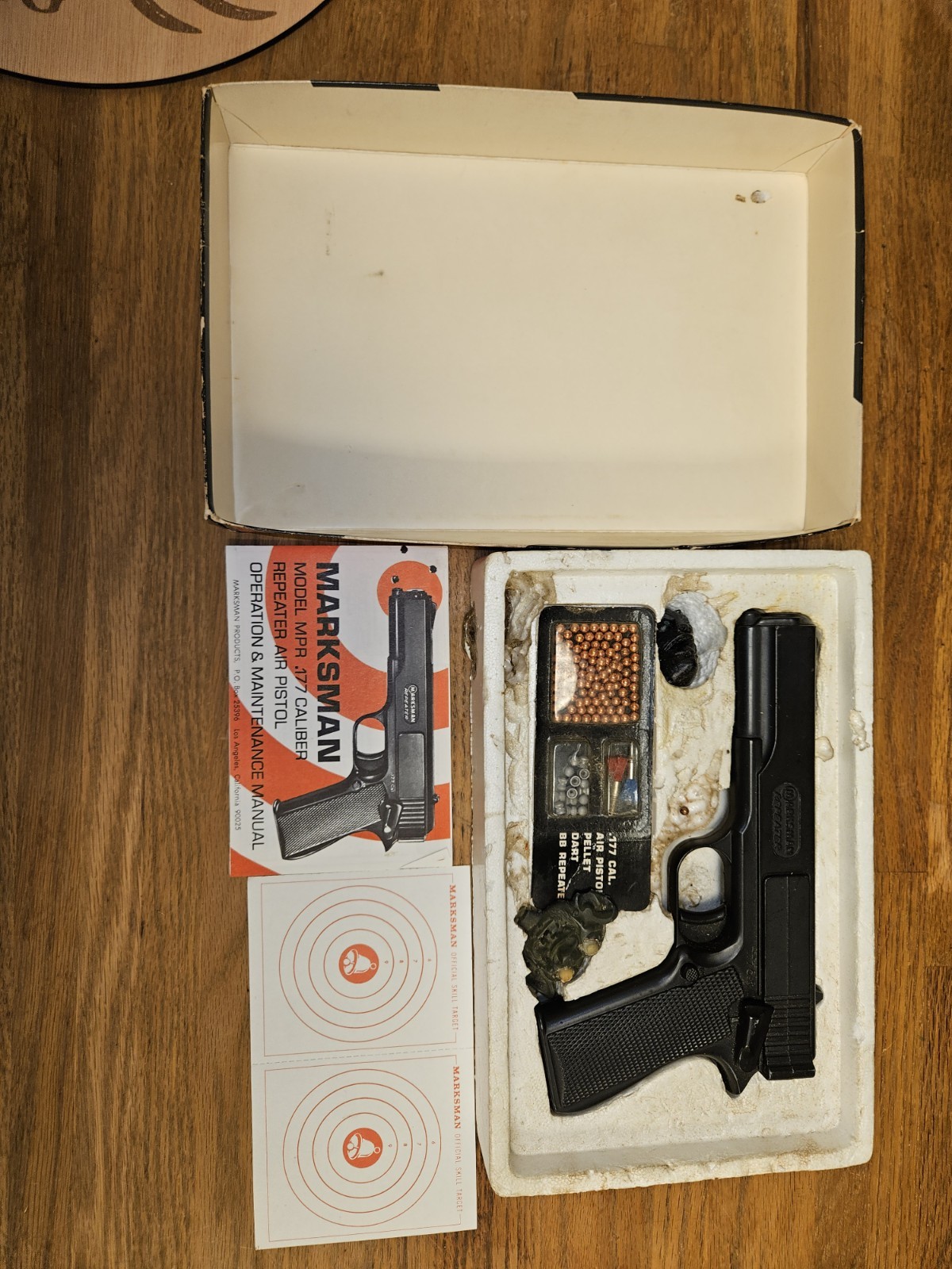 Vintage Marksman Repeater Air Pellet Dart BB