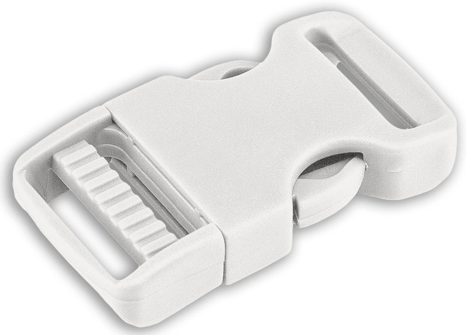 50 - 3/4 Inch White Titan Side Release Plastic Buckles