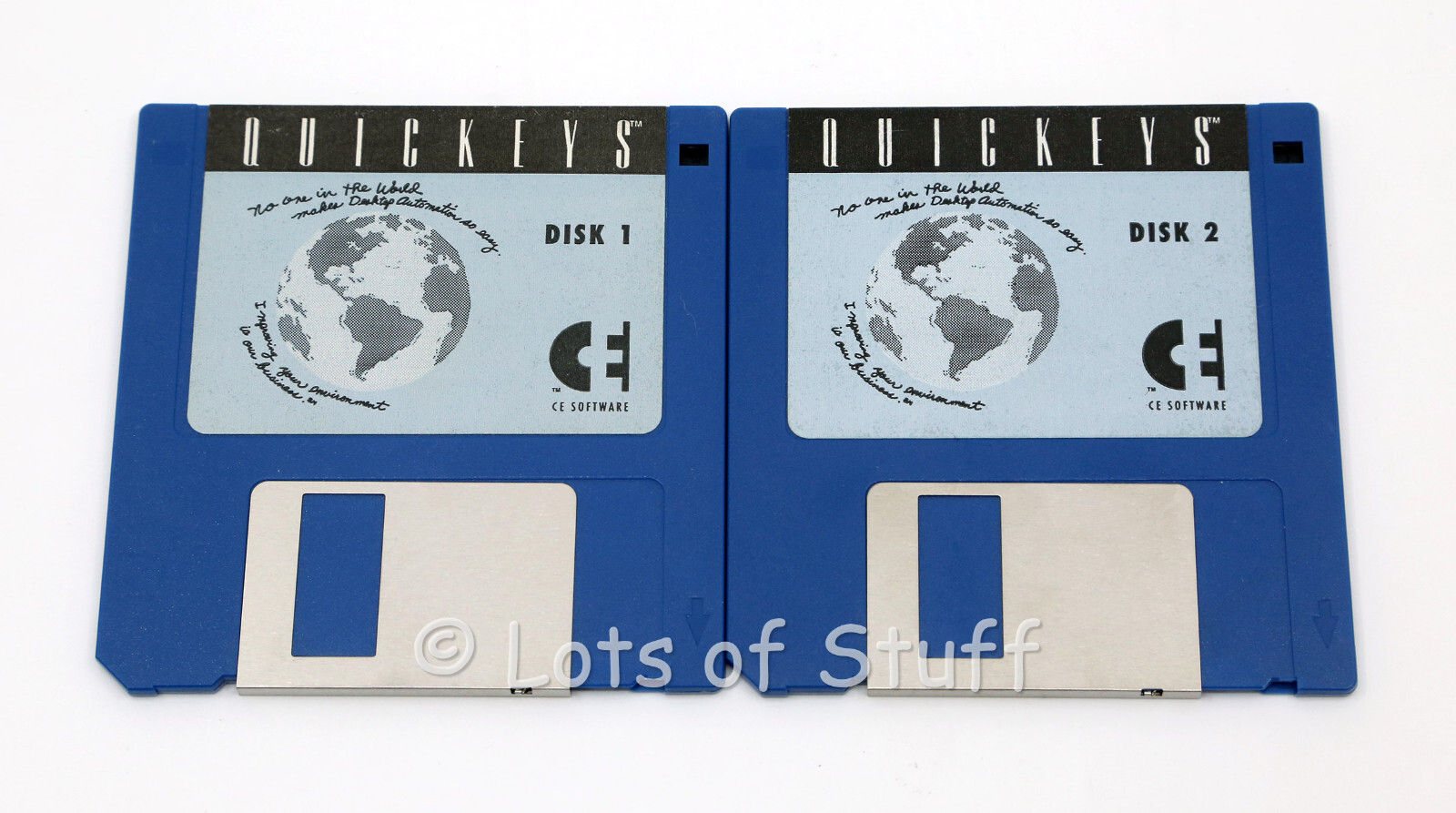Quickeys Software For Mac On 3.5 - Inch Floppy Disks Vintage w/SN