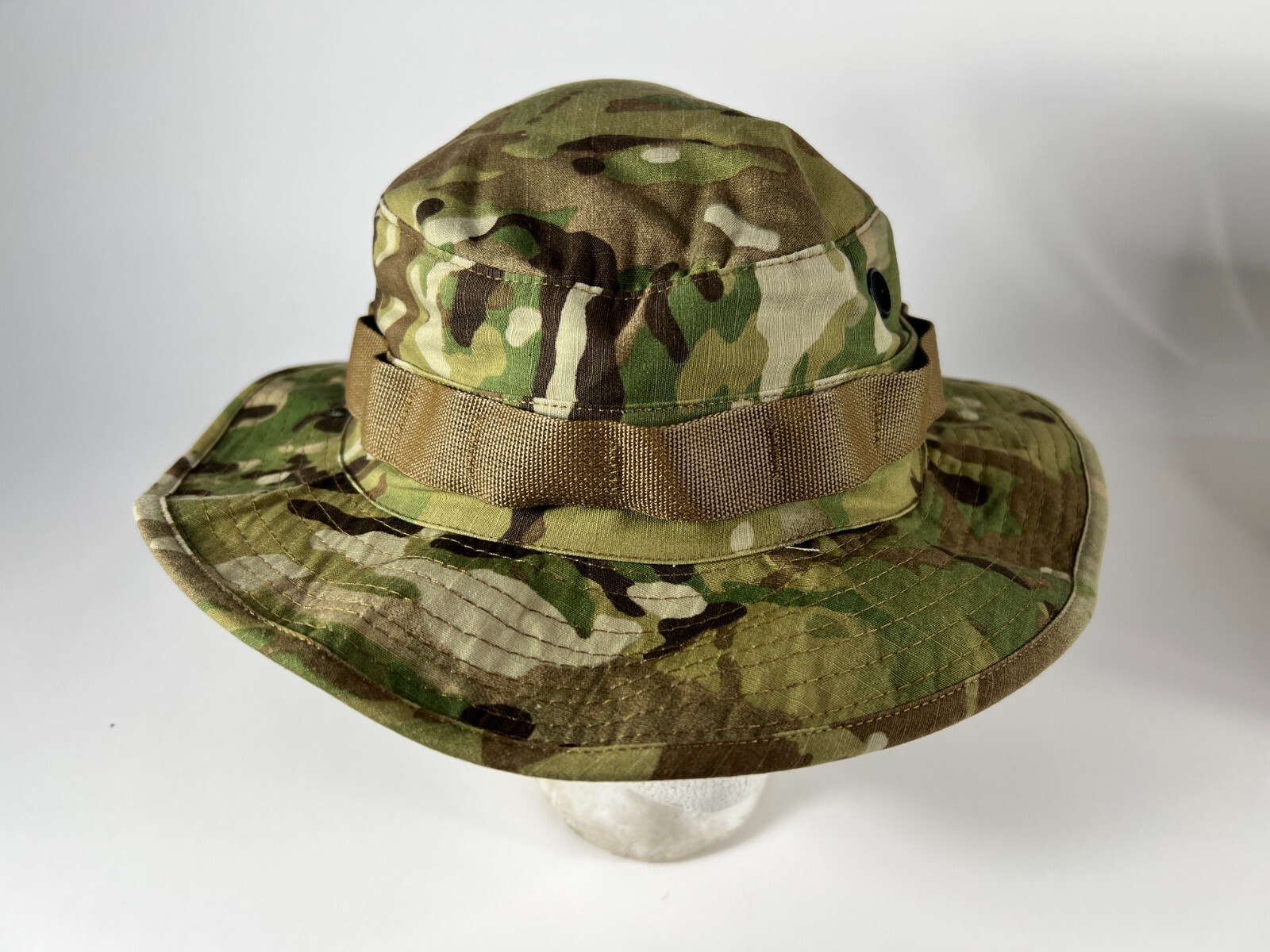 Tru-Spec Cotton Ripstop Boonie Hat - Size 7.5 In Multicam - New Without Tags
