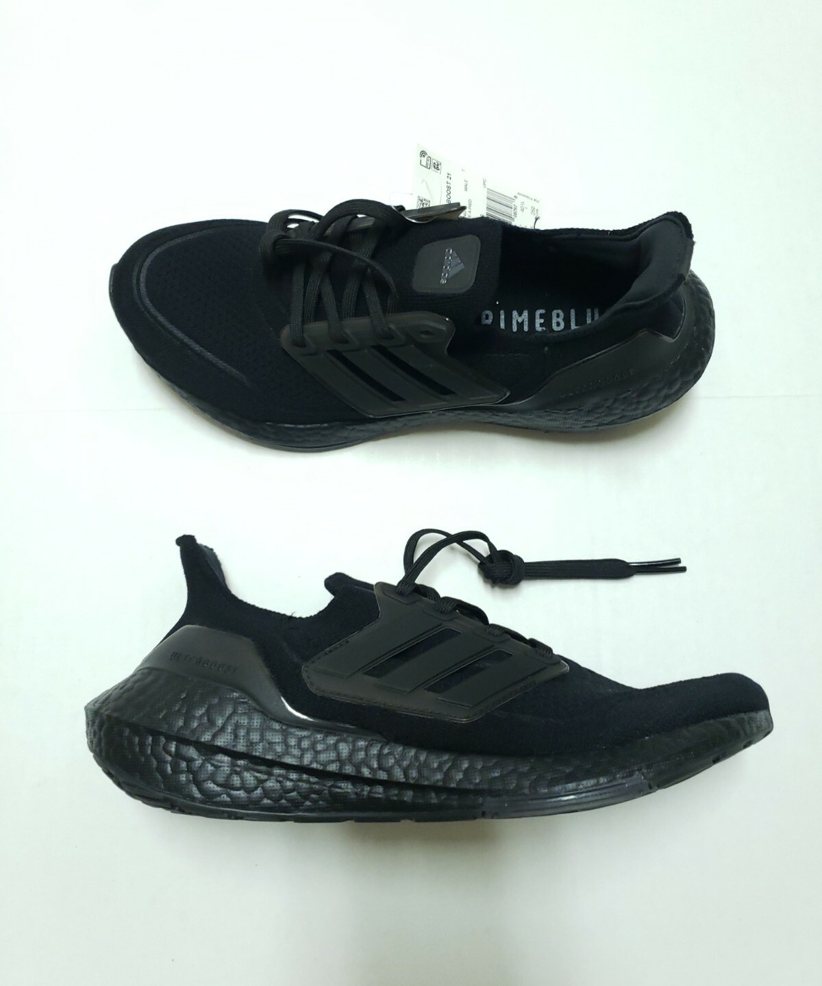Adidas Ultraboost 21 Triple Black Running Shoes Sneakers FY0306 Mens Size 7.5