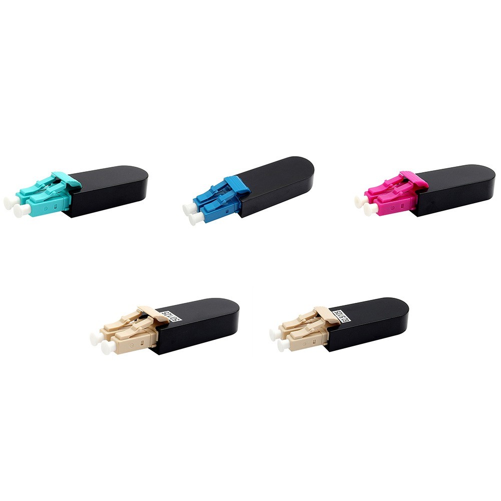 Efficient LC/UPC SMMM Fiber Optic Loopback Adapter for Reliable Interconnection