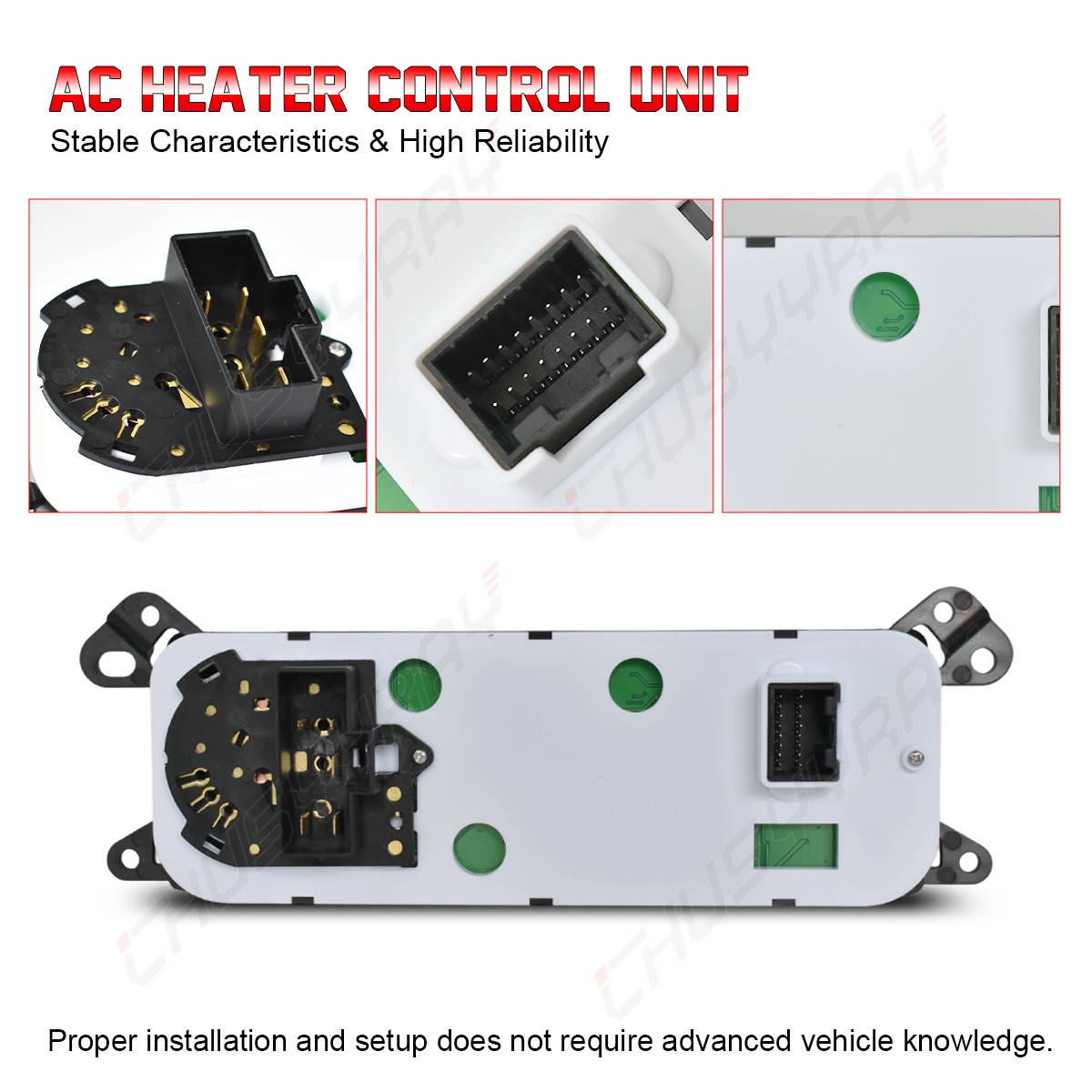 For Dodge Ram 2500 2008 2009 AC Heater Control Climate Control Temp P55057079AB+