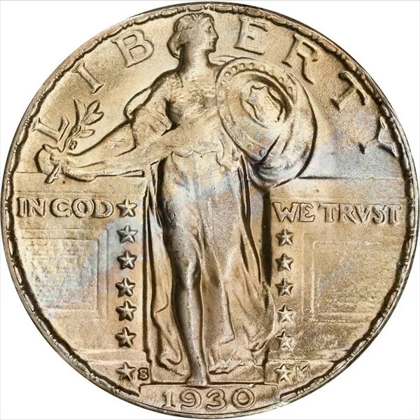 1930-S Standing Liberty Quarter NGC MS67+FH