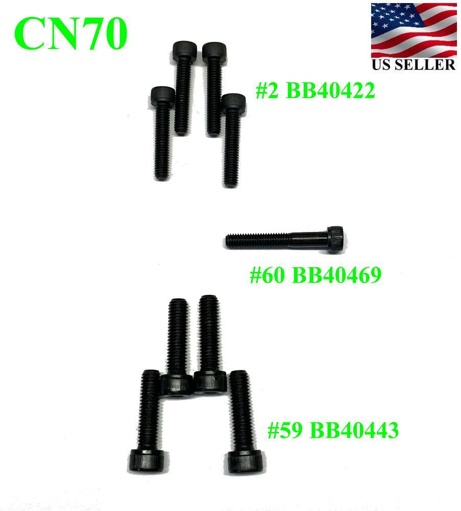 CoFast® 9 Bolts for Cap, Nose, Nose Cover on Aftermarket MAX CN70 Coil Nailer