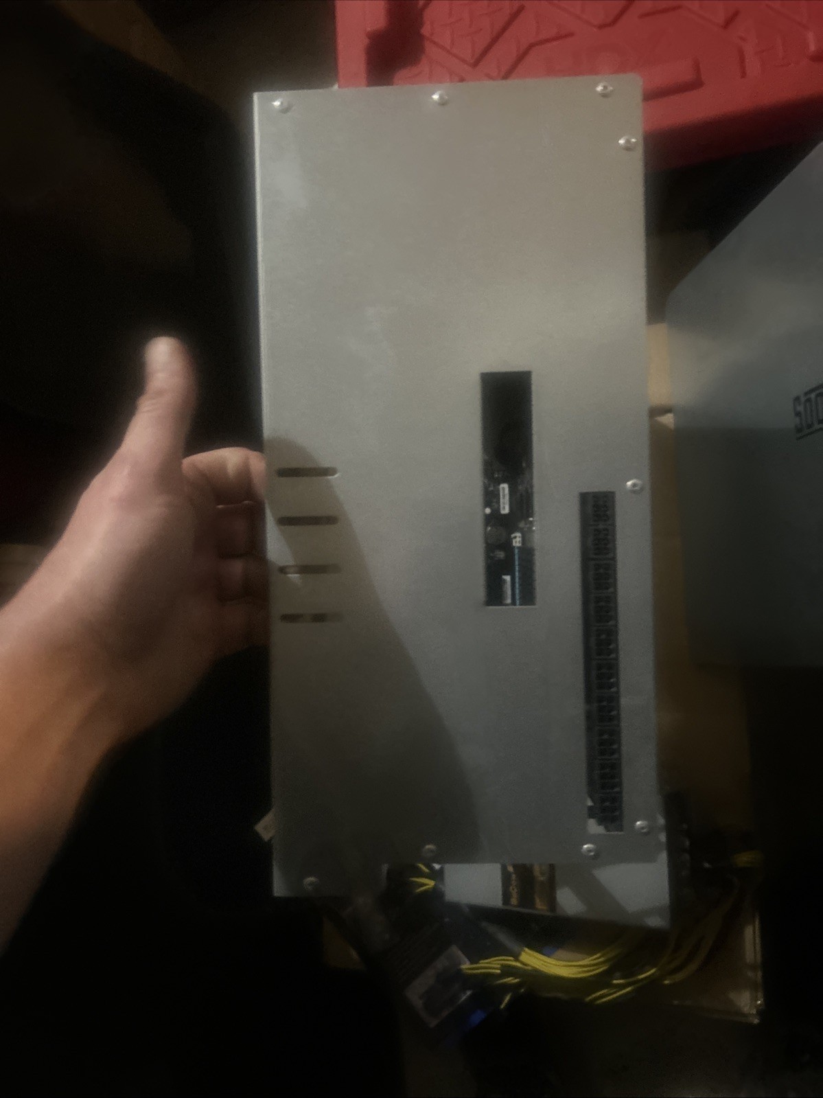Cryptocurrency Mining Rig-complete Rig With Power Supply, No GPUs Included