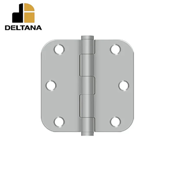 Deltana - 3-1/2" x 3-1/2" x 5/8" Radius Hinge Stainless Steel