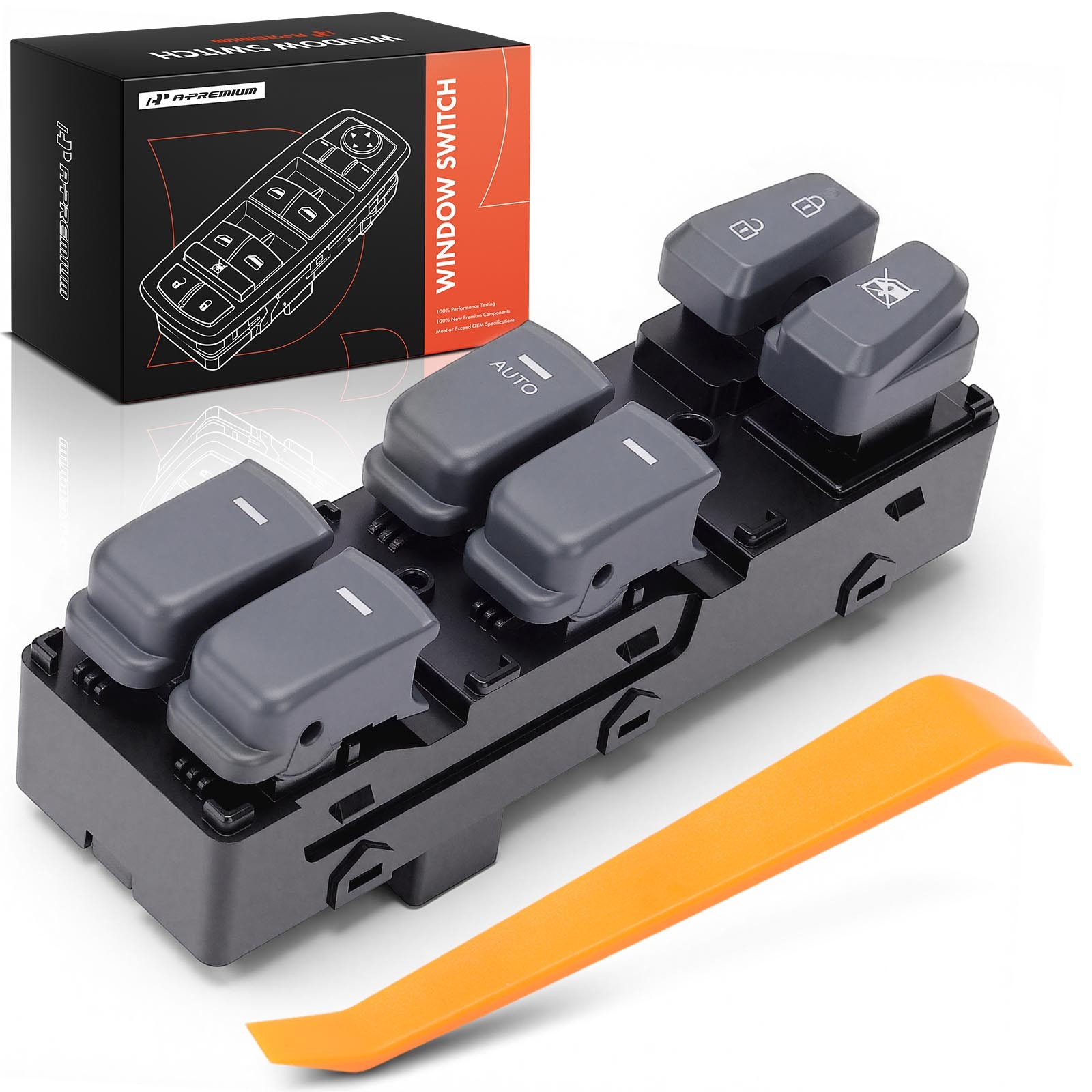 A-Premium Front Left Power Window Switch for Hyundai Sonata 11-15 935703S000RAS