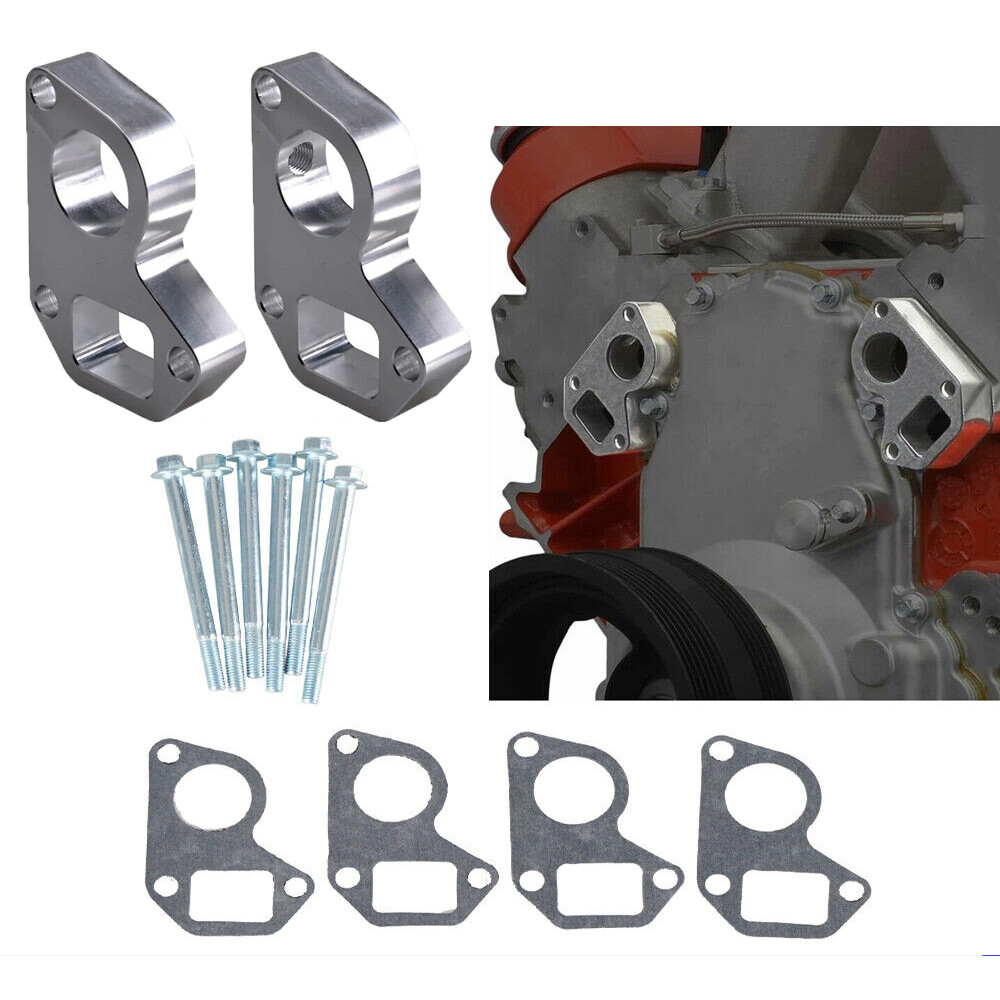 7" Water Pump Spacer Adapter Swap Kits LSX LS LS2 LQ4 GTO LS1 Camaro to Truck