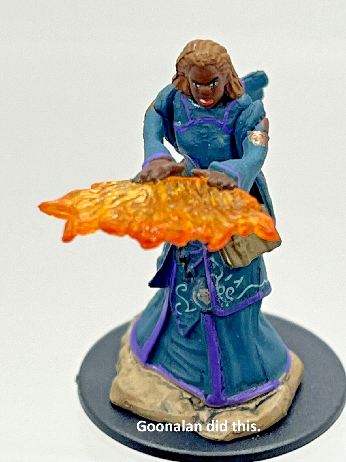 D&D Pathfinder Mini Premium IotR Wave 5 Human Female Wizard UNIQUE