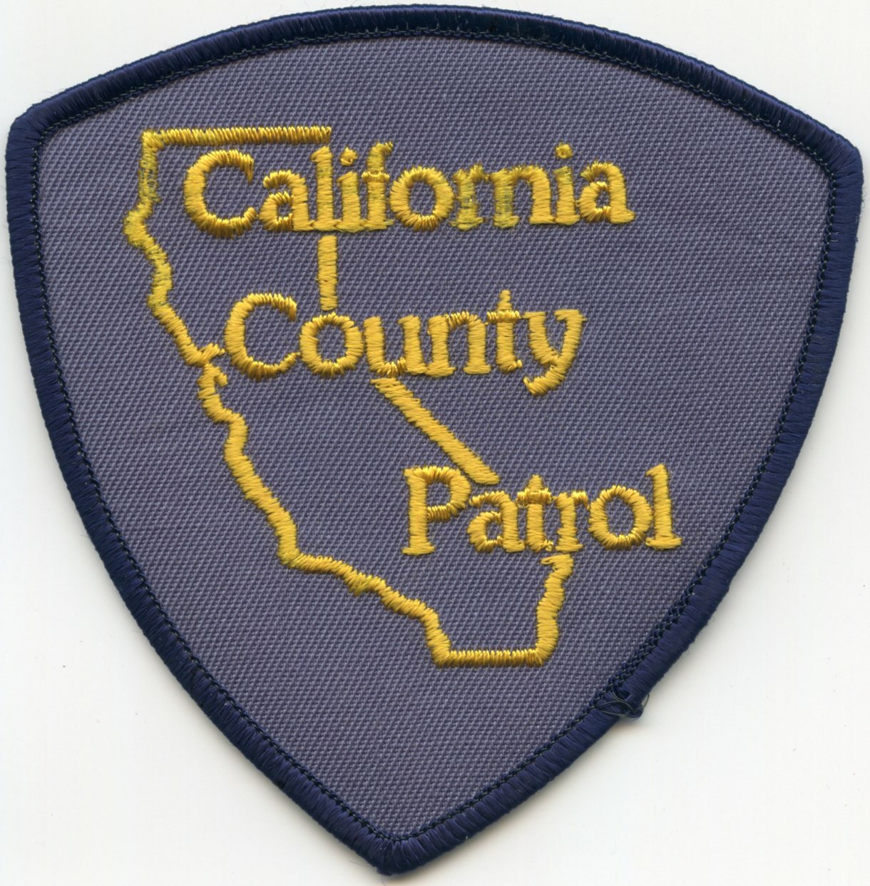 CALIFORNIA COUNTY PATROL SHERIFF POLICE PATCH