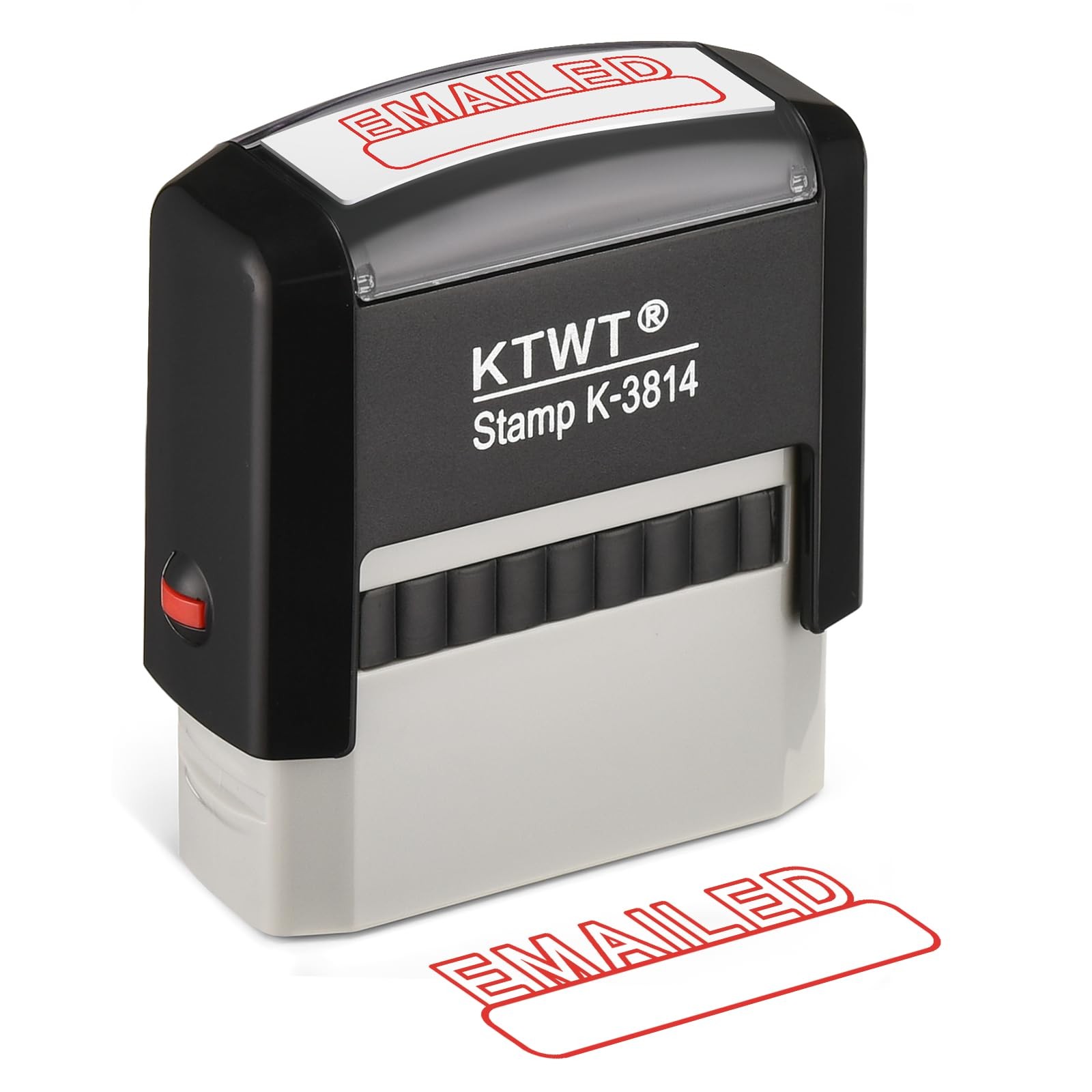 Emailed Self Inking Stamp, Refillable Stampers for Office - Business, Accounting