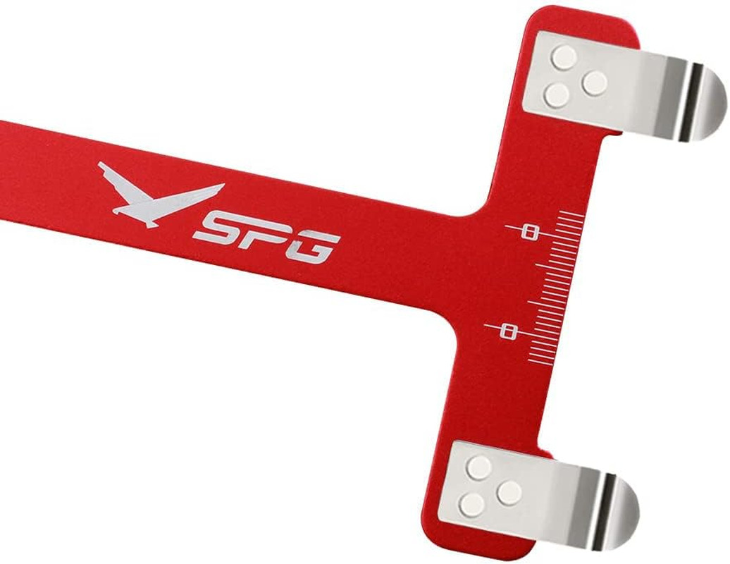 Archery Bow Square T Shape Ruler Measurement Tool Kit for Recurve and Compound B