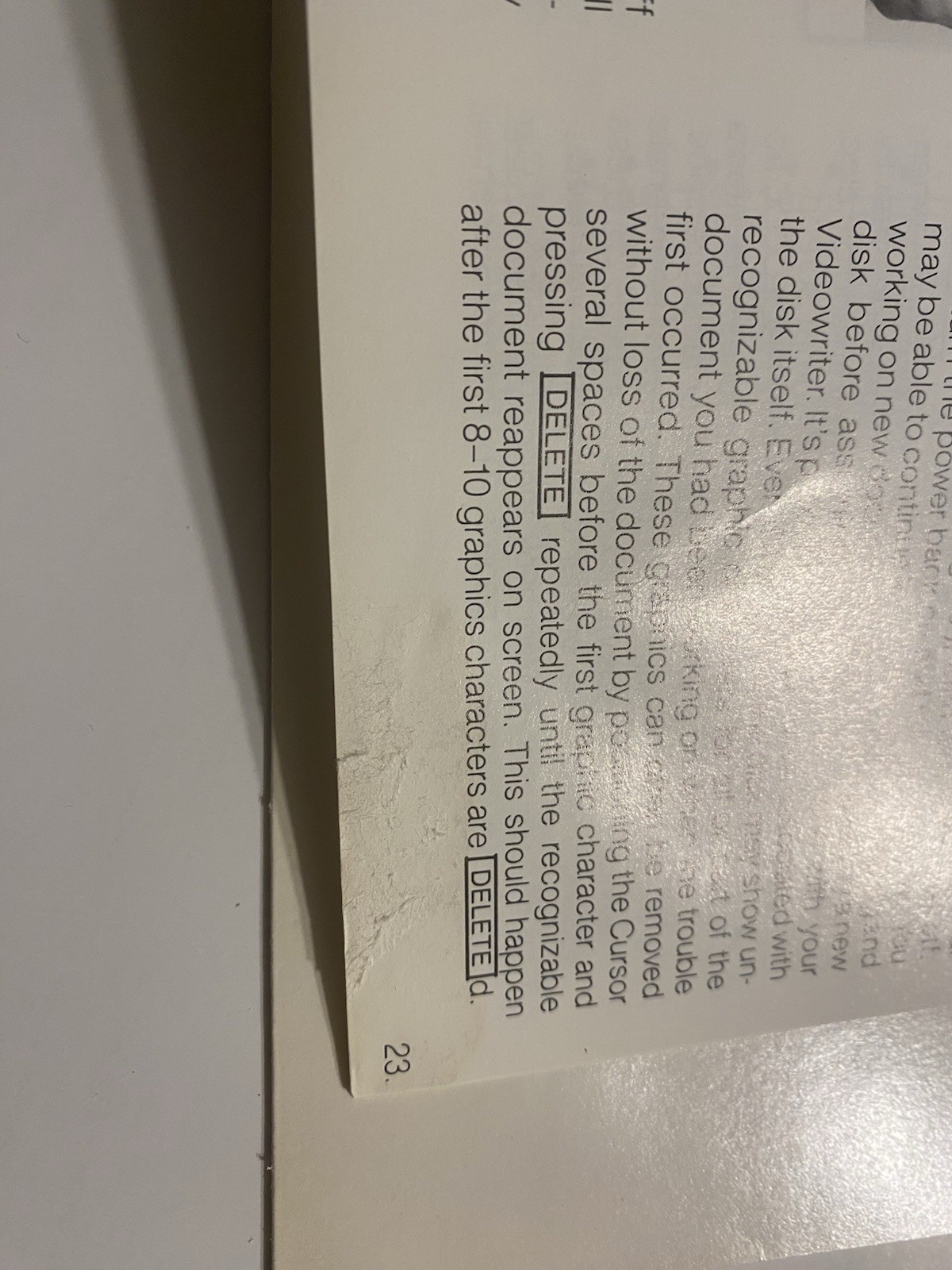 1985 MAGNAVOX VIDEOWRITER Word Processor USER'S MANUAL AND PULL OUT GUIDE