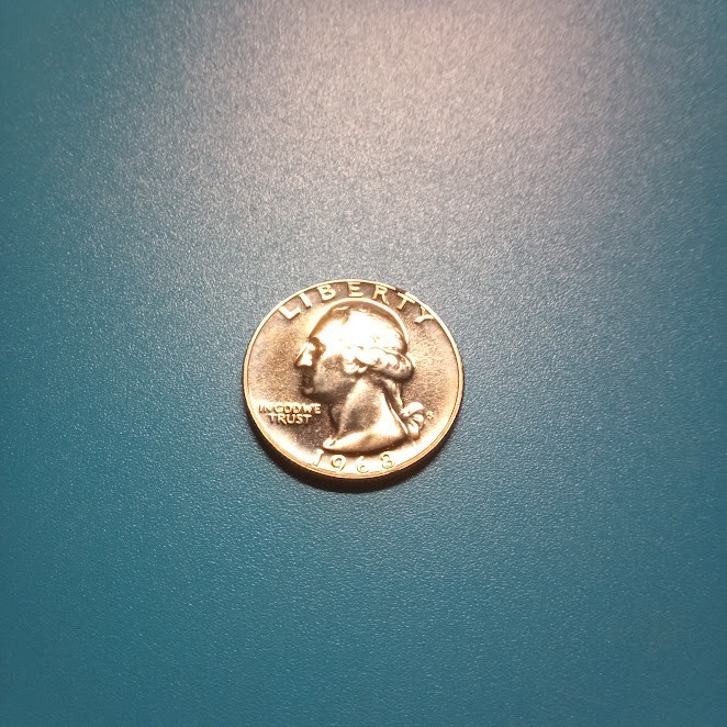 1968-S Proof Washington Quarter Coin from US Proof Set